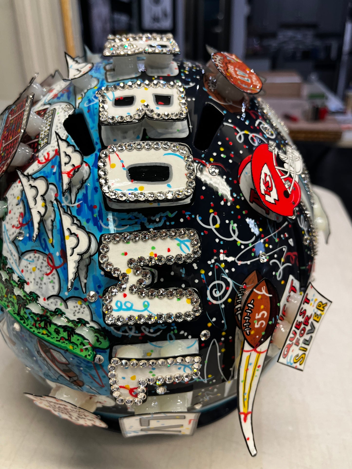 Super Bowl LV Full Size Helmet