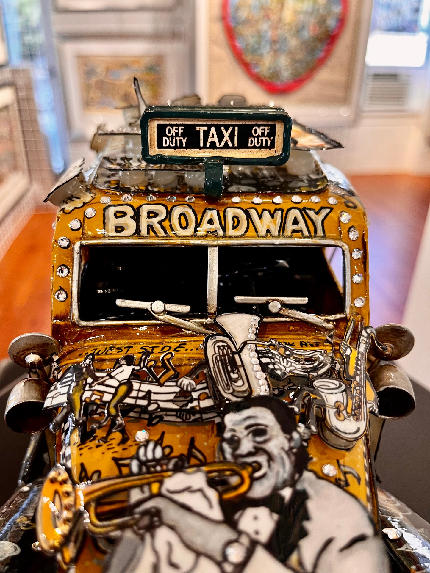 Harlem and All That Jazz Unique Car Sculpture