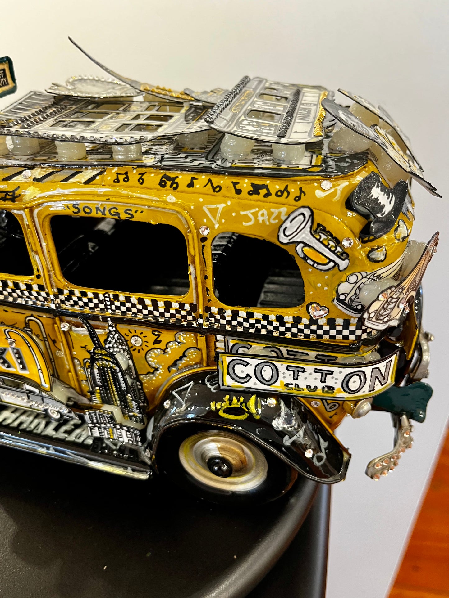 Harlem and All That Jazz Unique Car Sculpture