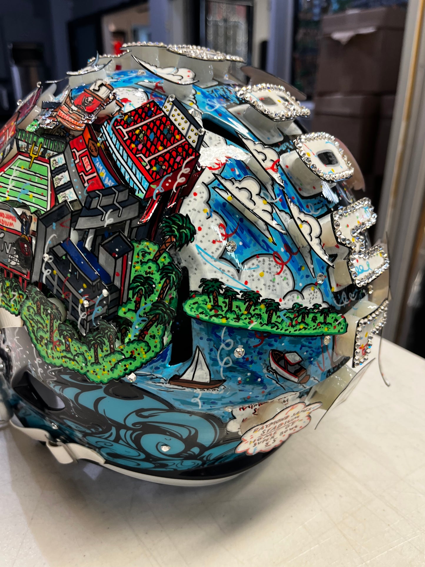 Super Bowl LV Full Size Helmet