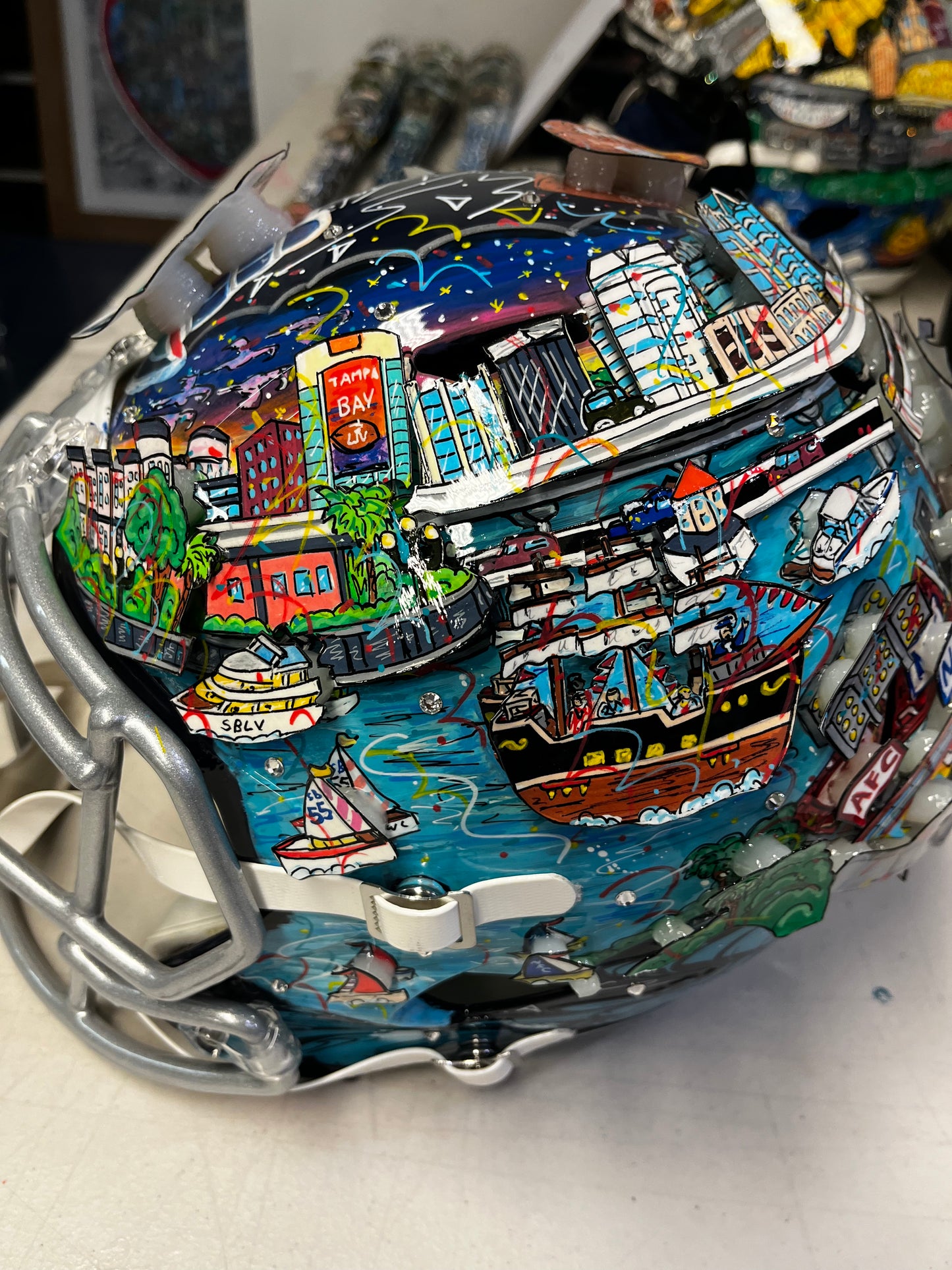 Super Bowl LV Full Size Helmet (2)