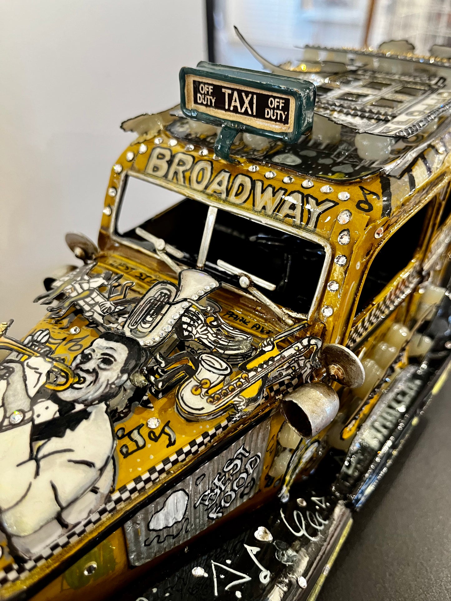 Harlem and All That Jazz Unique Car Sculpture
