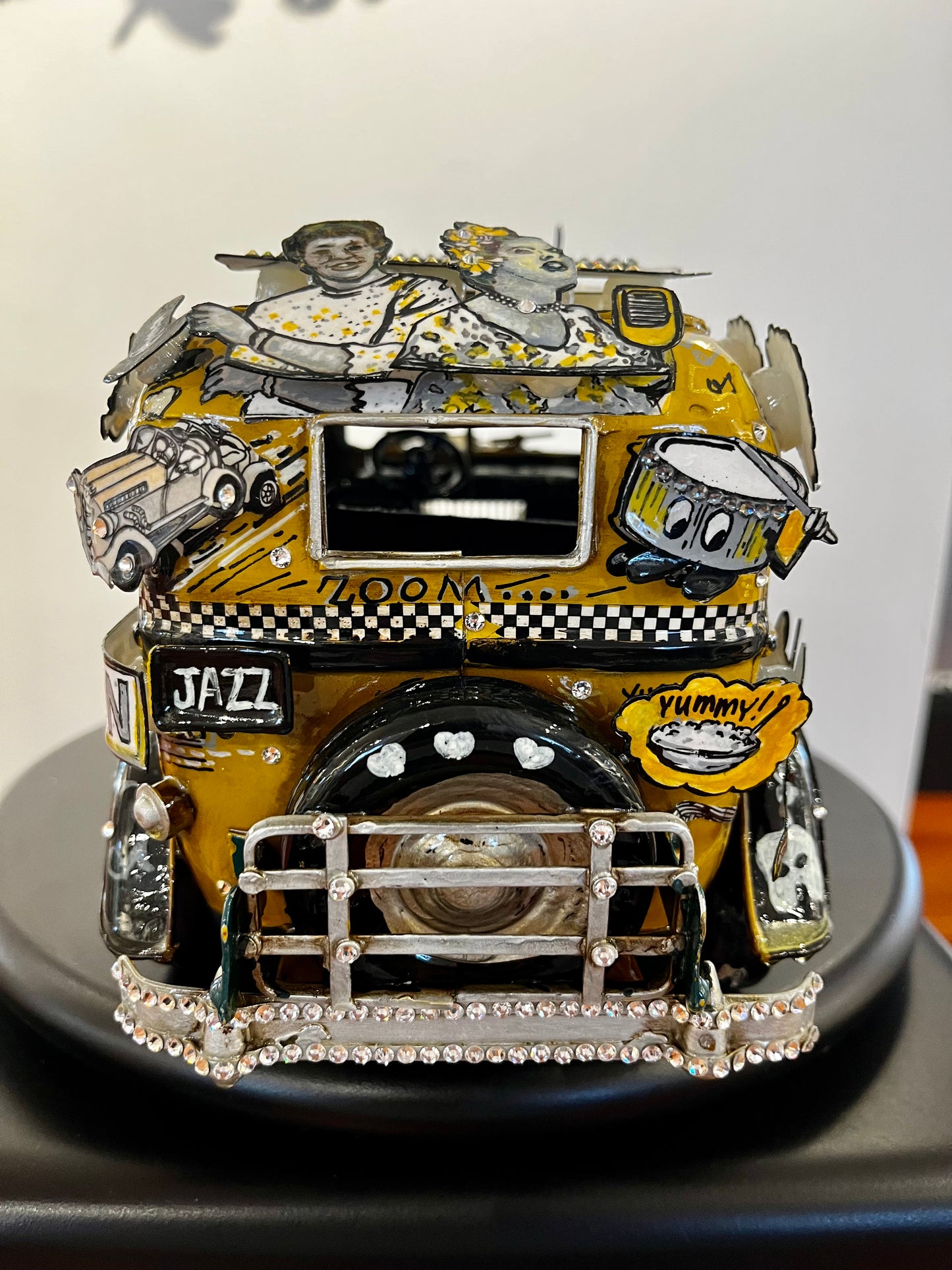 Harlem and All That Jazz Unique Car Sculpture