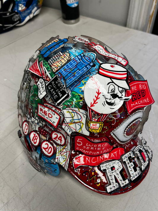 Cincinnati Reds Full Size Batting Helmet