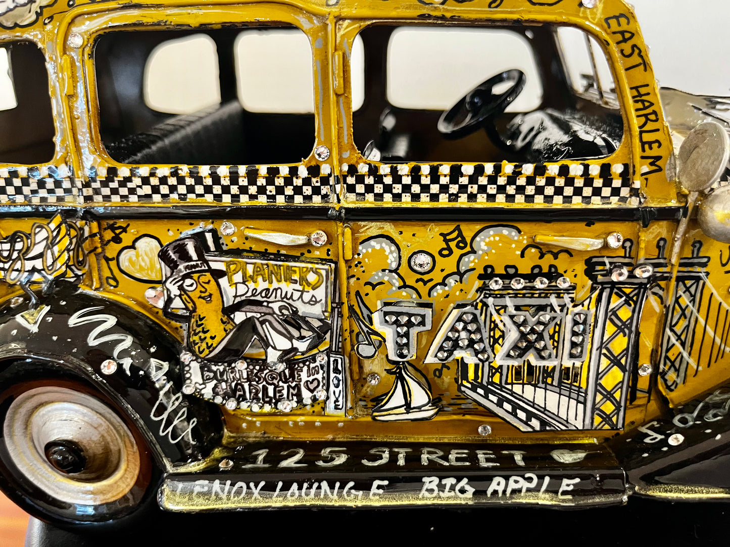Harlem and All That Jazz Unique Car Sculpture