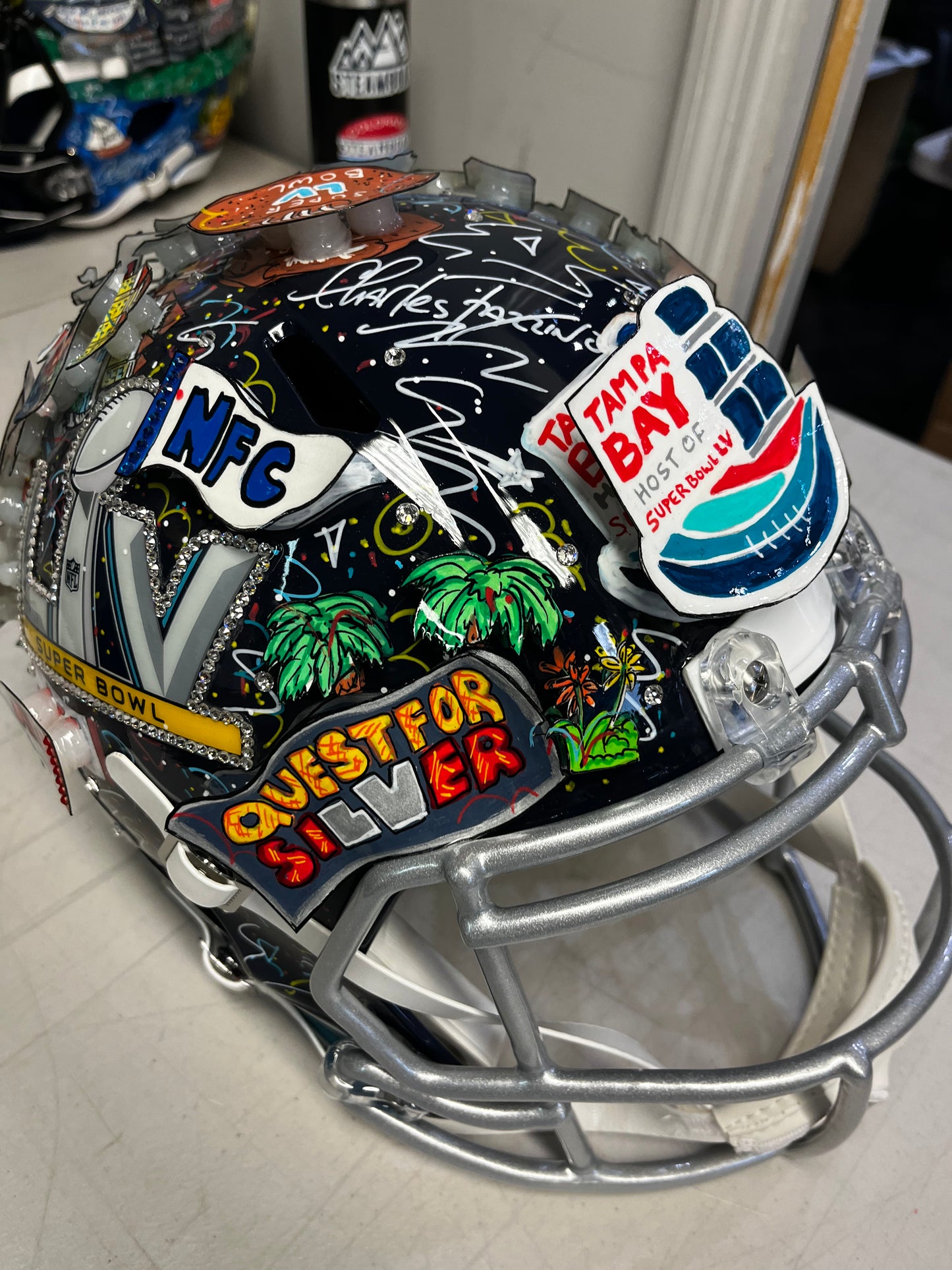 Super Bowl LV Full Size Helmet (2)