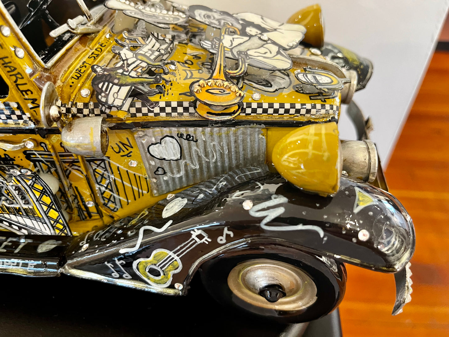 Harlem and All That Jazz Unique Car Sculpture