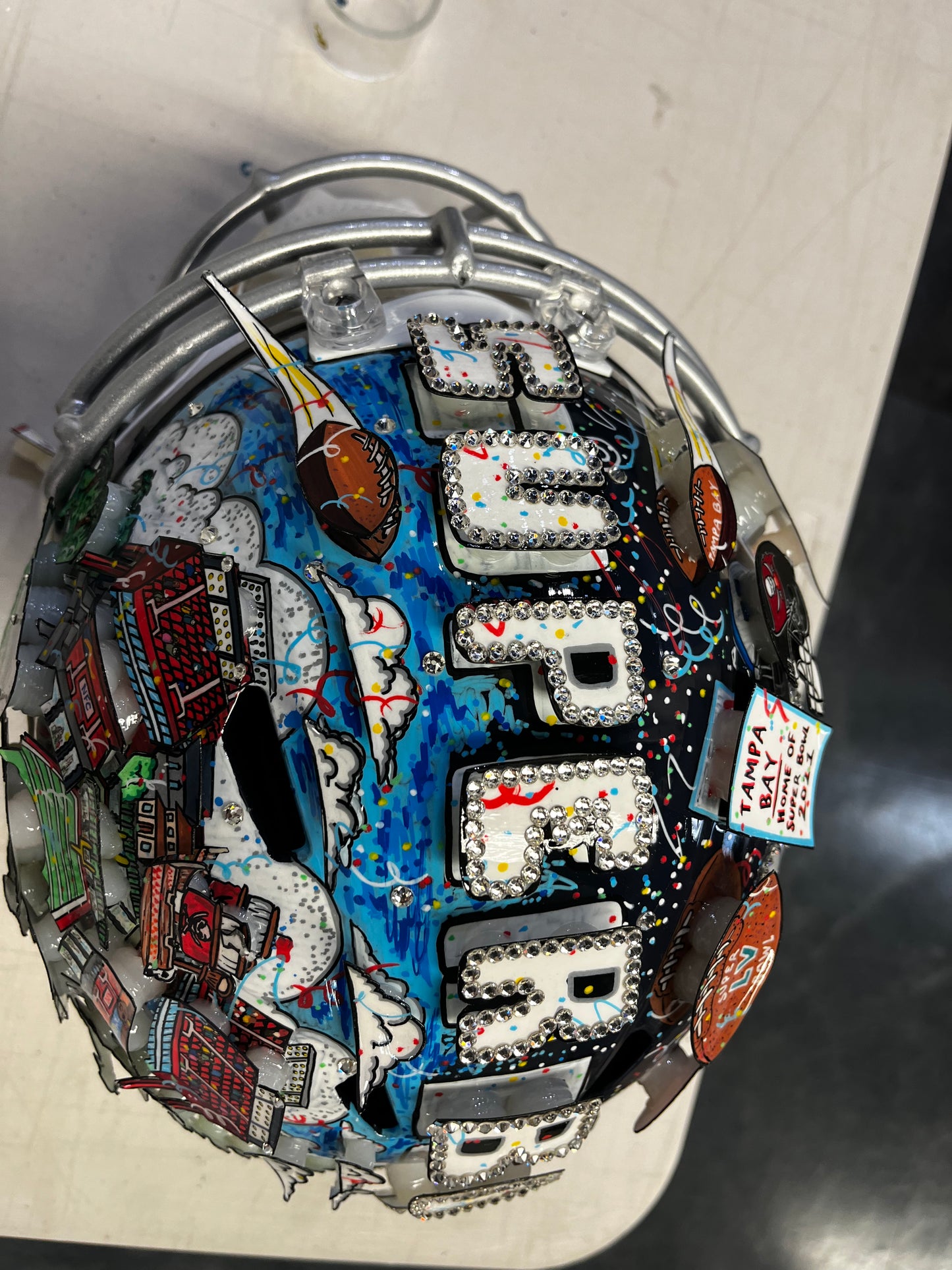 Super Bowl LV Full Size Helmet