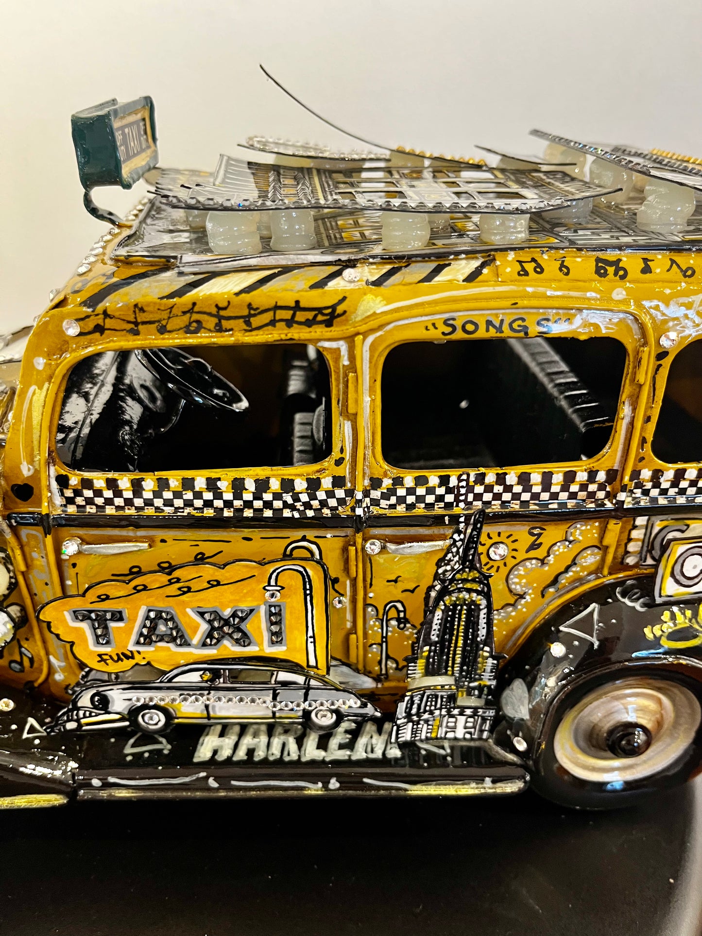 Harlem and All That Jazz Unique Car Sculpture