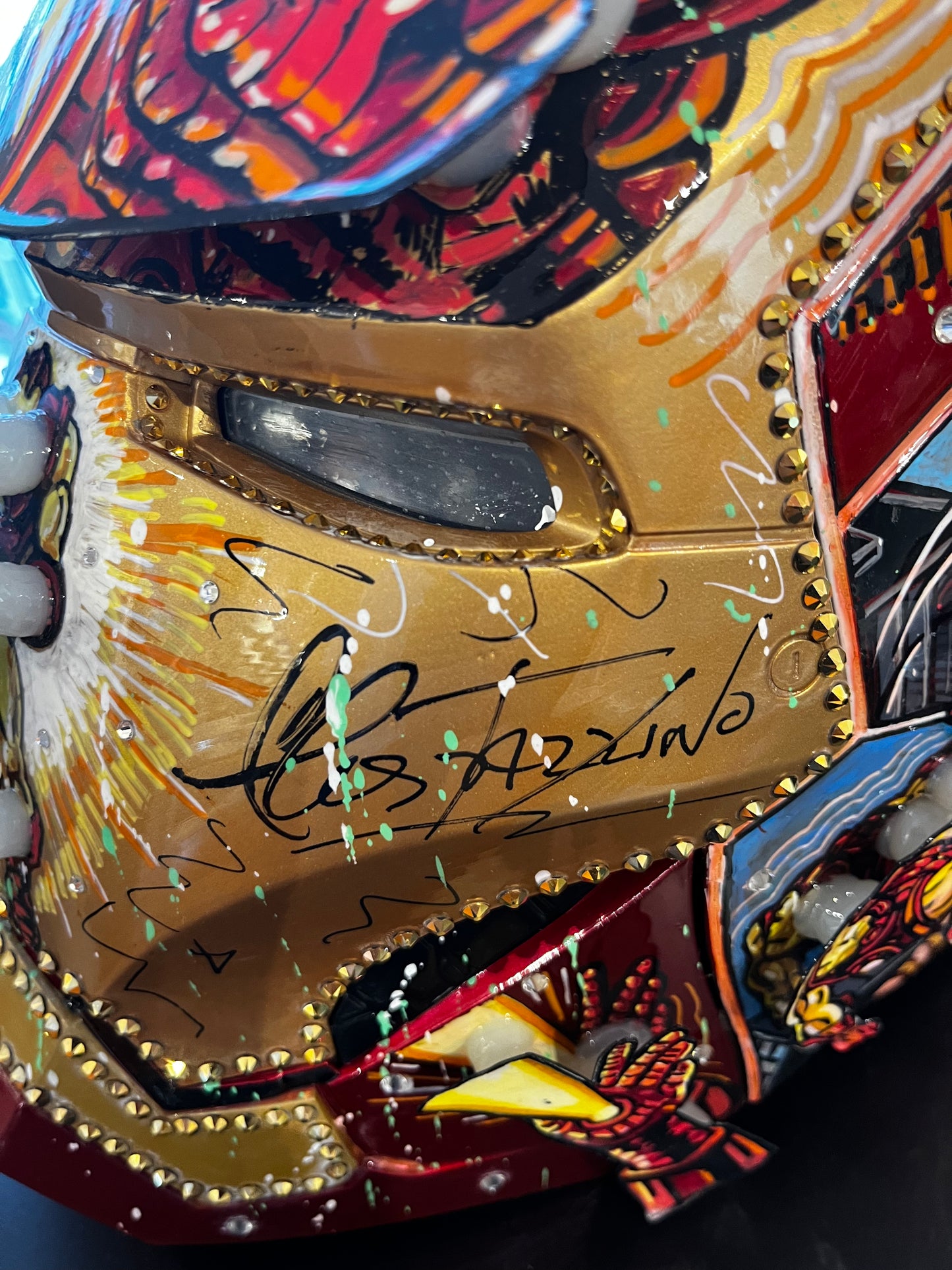 Iron Man Unique Helmet Sculpture