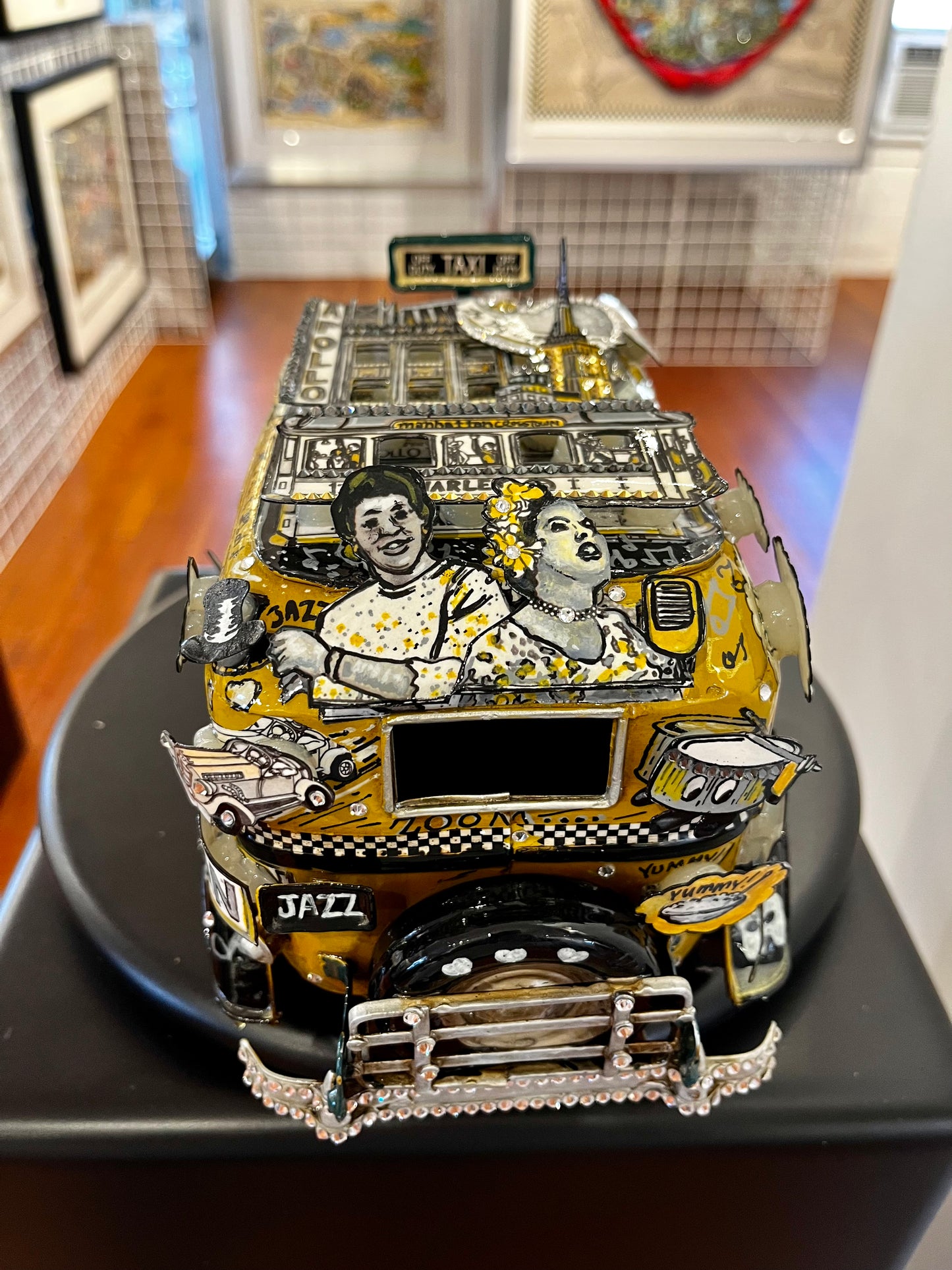 Harlem and All That Jazz Unique Car Sculpture