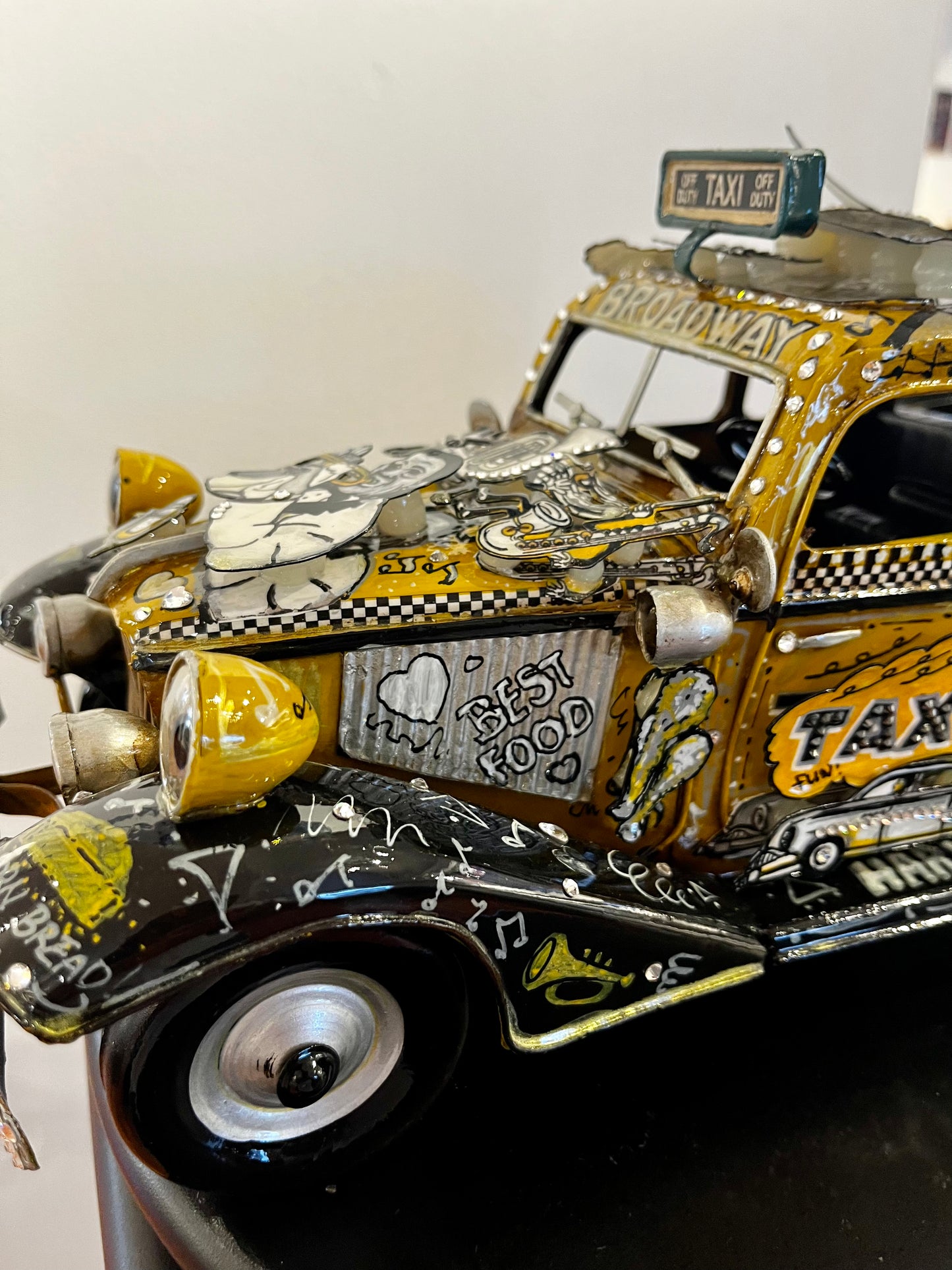 Harlem and All That Jazz Unique Car Sculpture