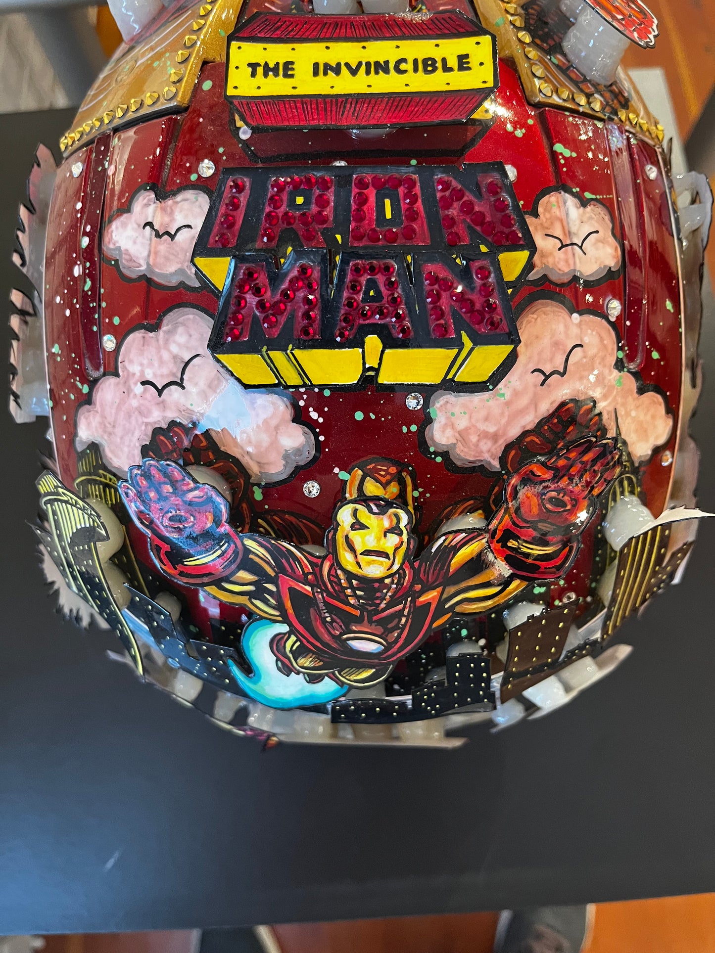 Iron Man Unique Helmet Sculpture