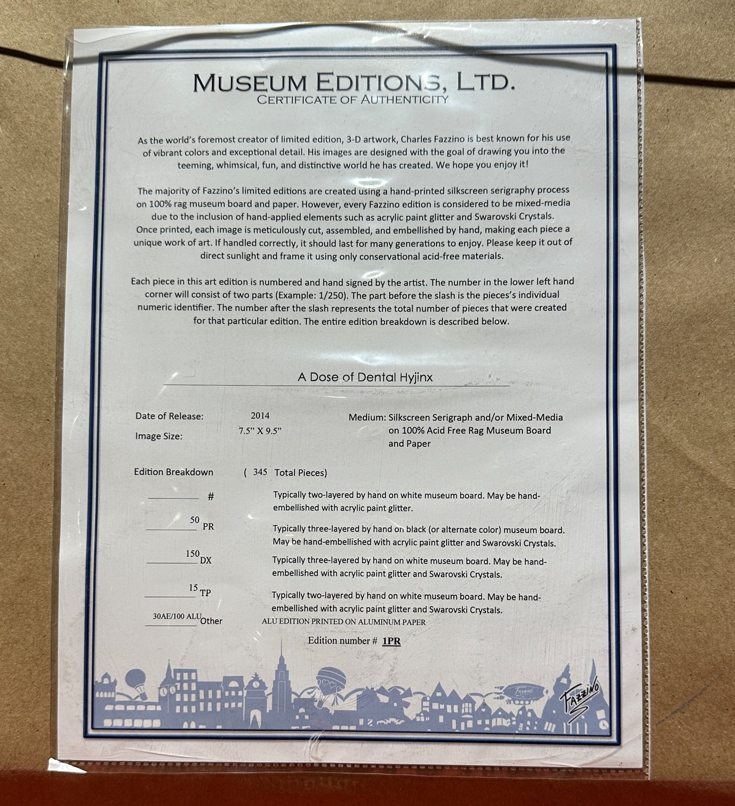 A Dose of Dental Hyjinx PR #1/50