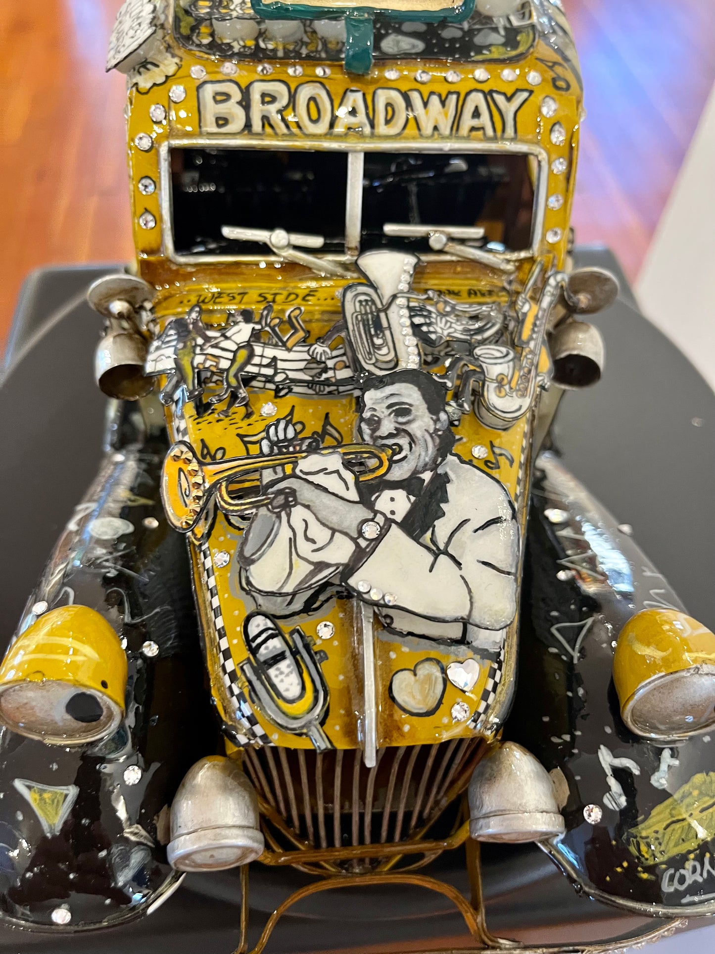 Harlem and All That Jazz Unique Car Sculpture