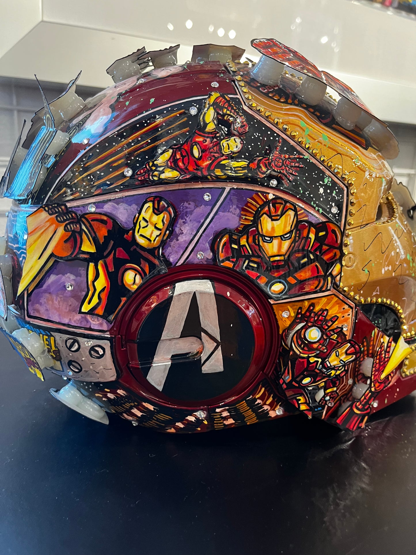 Iron Man Unique Helmet Sculpture