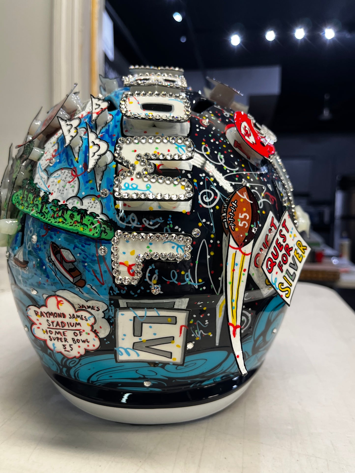 Super Bowl LV Full Size Helmet
