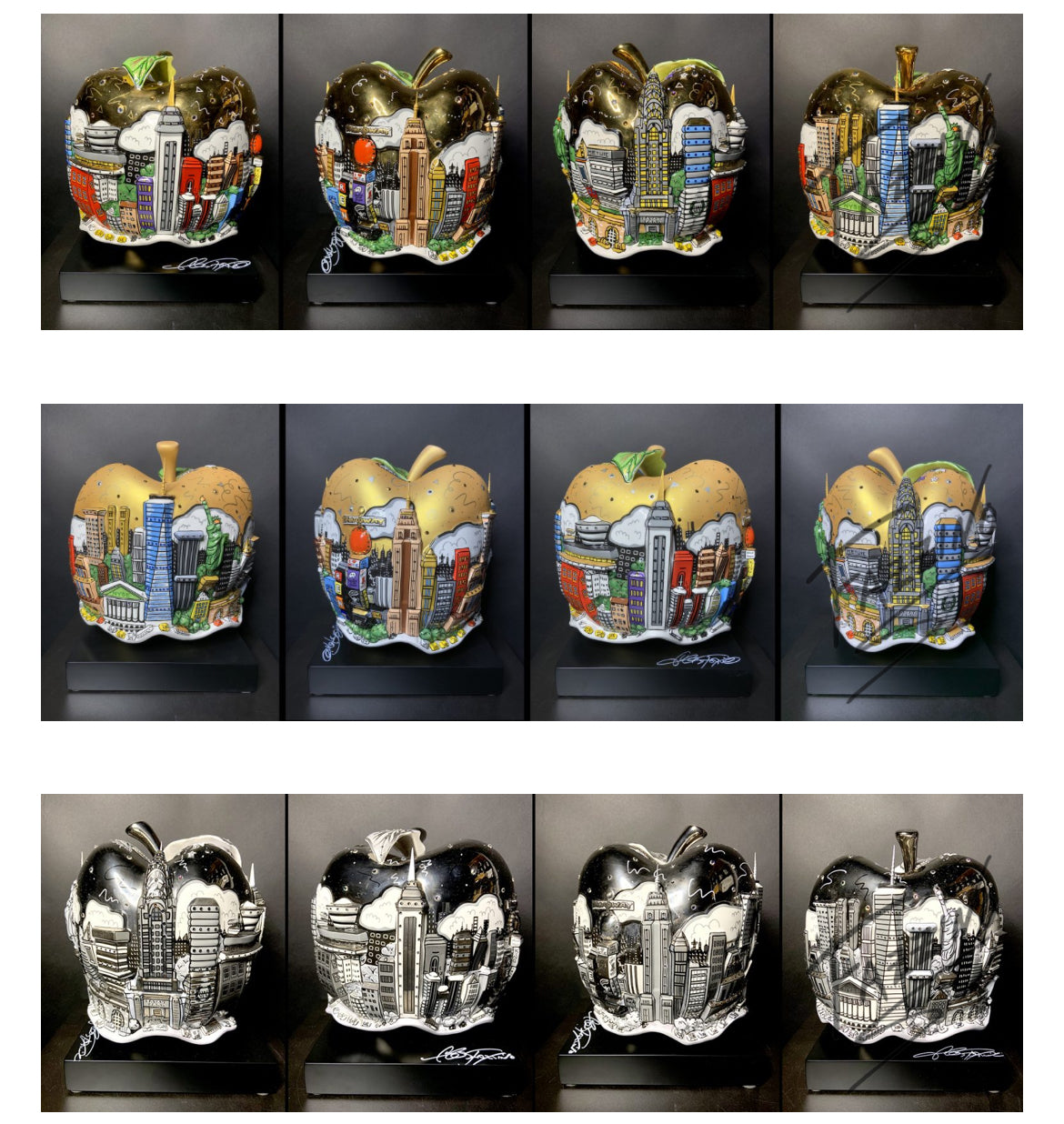 Pop Goes the Gold Apple Matte