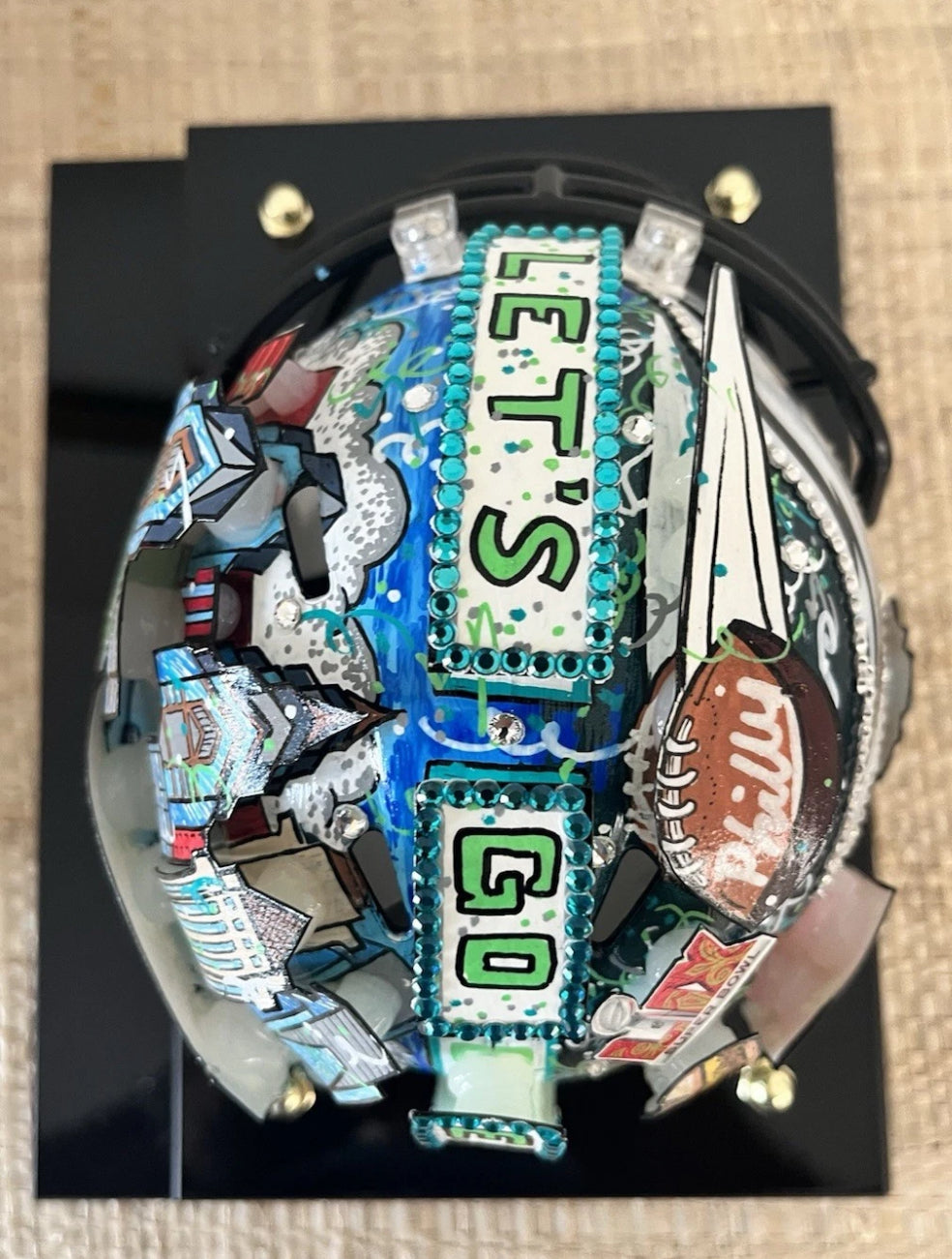 Philadelphia Eagles Mini Helmet 4