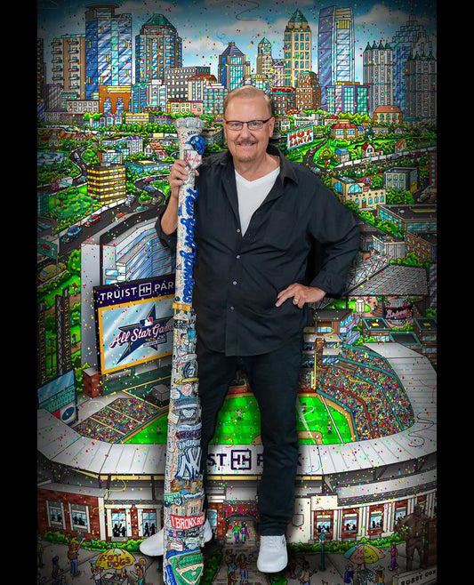 NY Yankees Oversized Bat (2025)