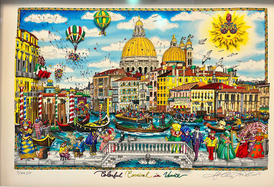 Colorful Carnival in Venice