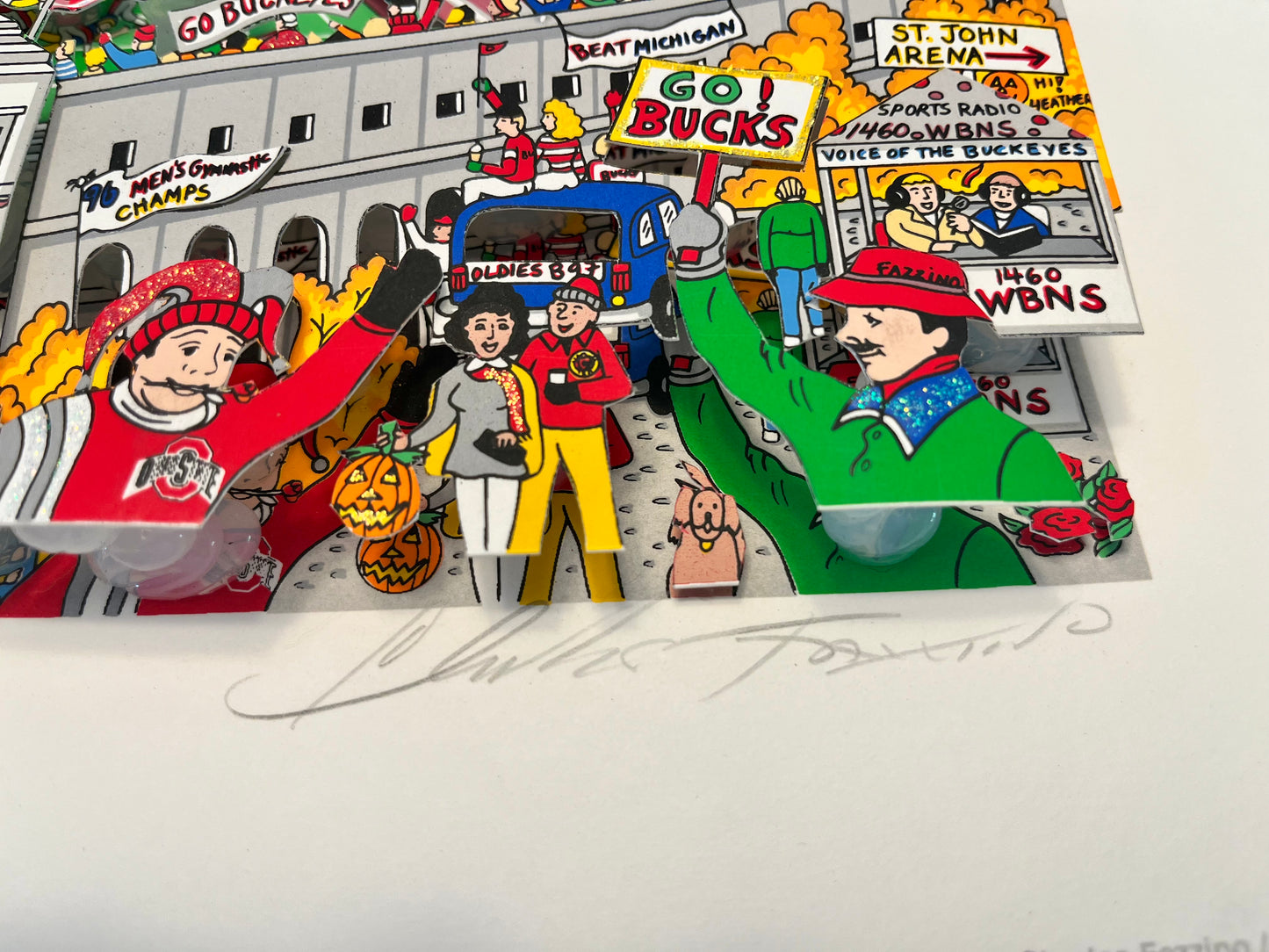 Saturday Afternoon in the Shoe - unframed special
