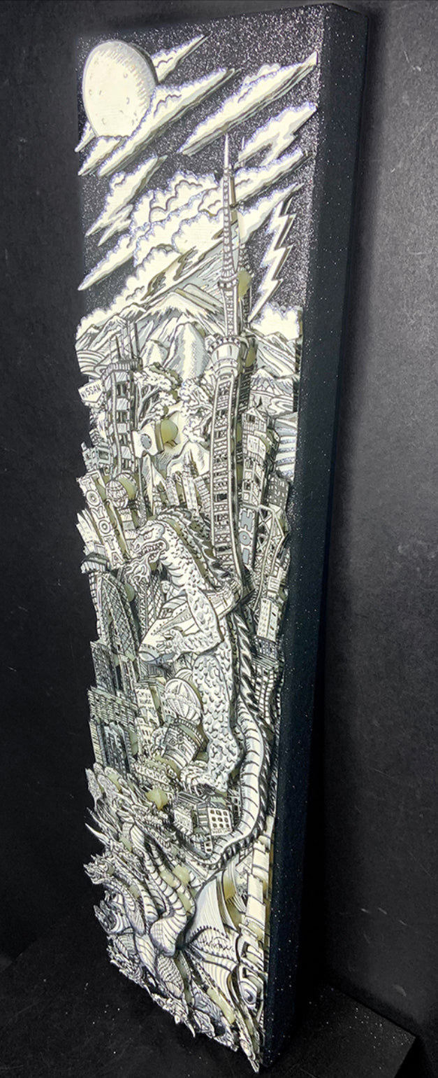 Godzilla Invades Japan Original