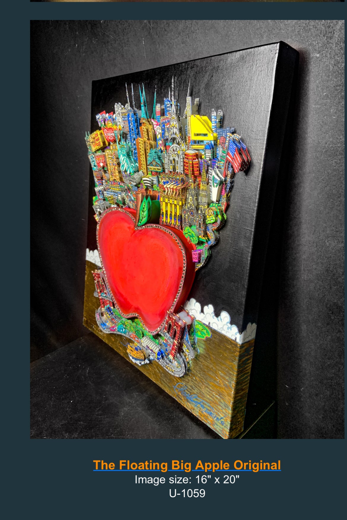 The Floating Big Apple Original