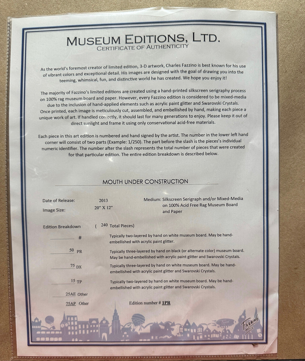 Mouth Under Construction