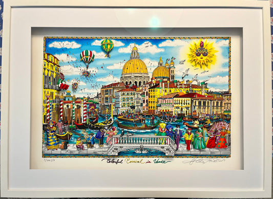Colorful Carnival in Venice