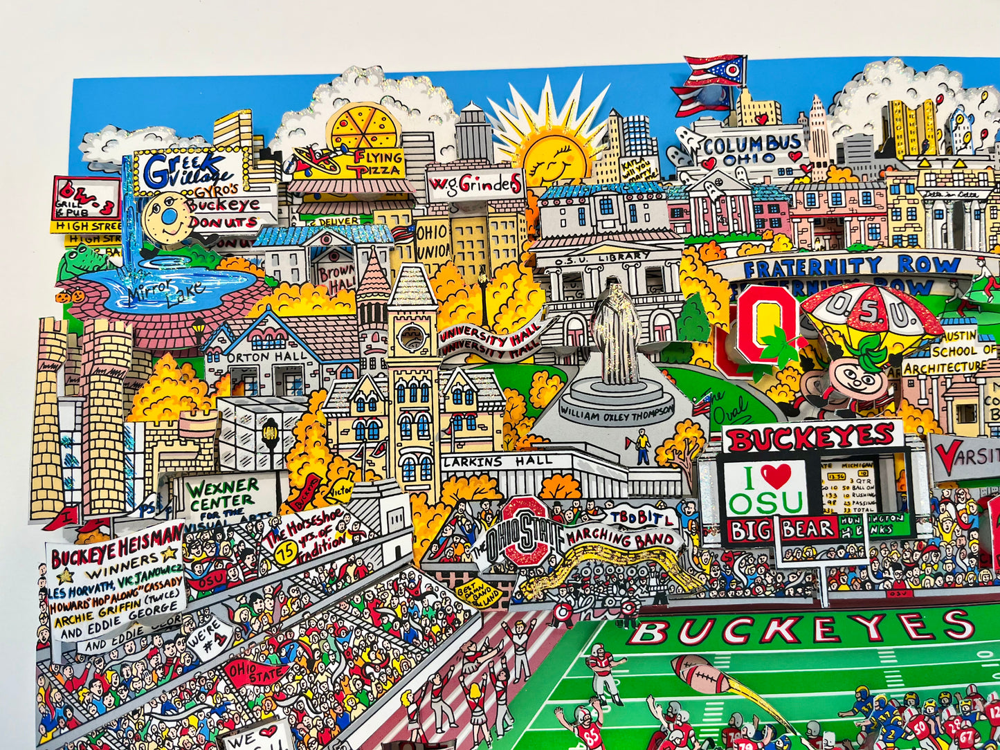 Saturday Afternoon in the Shoe - unframed special