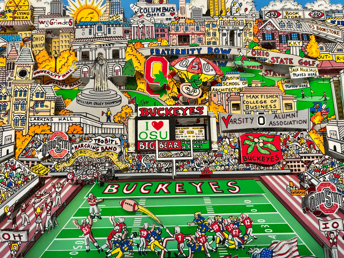 Saturday Afternoon in the Shoe - unframed special