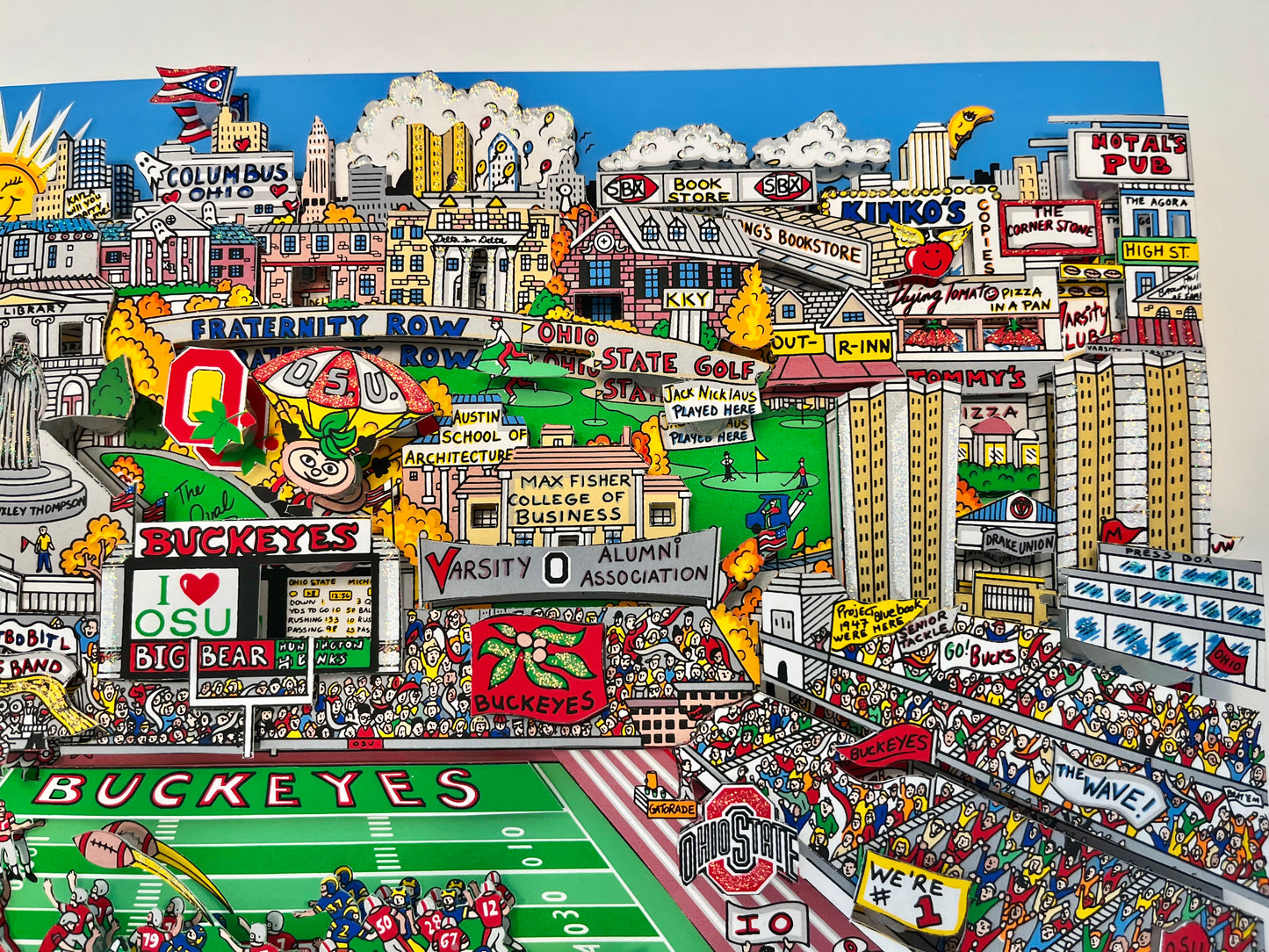 Saturday Afternoon in the Shoe - unframed special