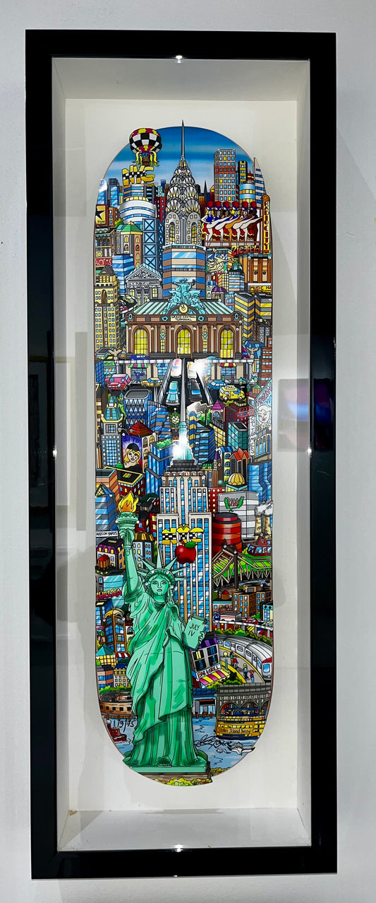 Lady Liberty in New York City - Skate Deck