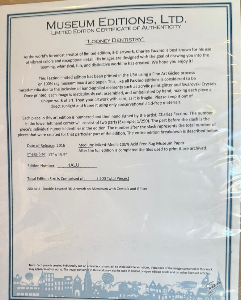 Looney Dentistry #1/200