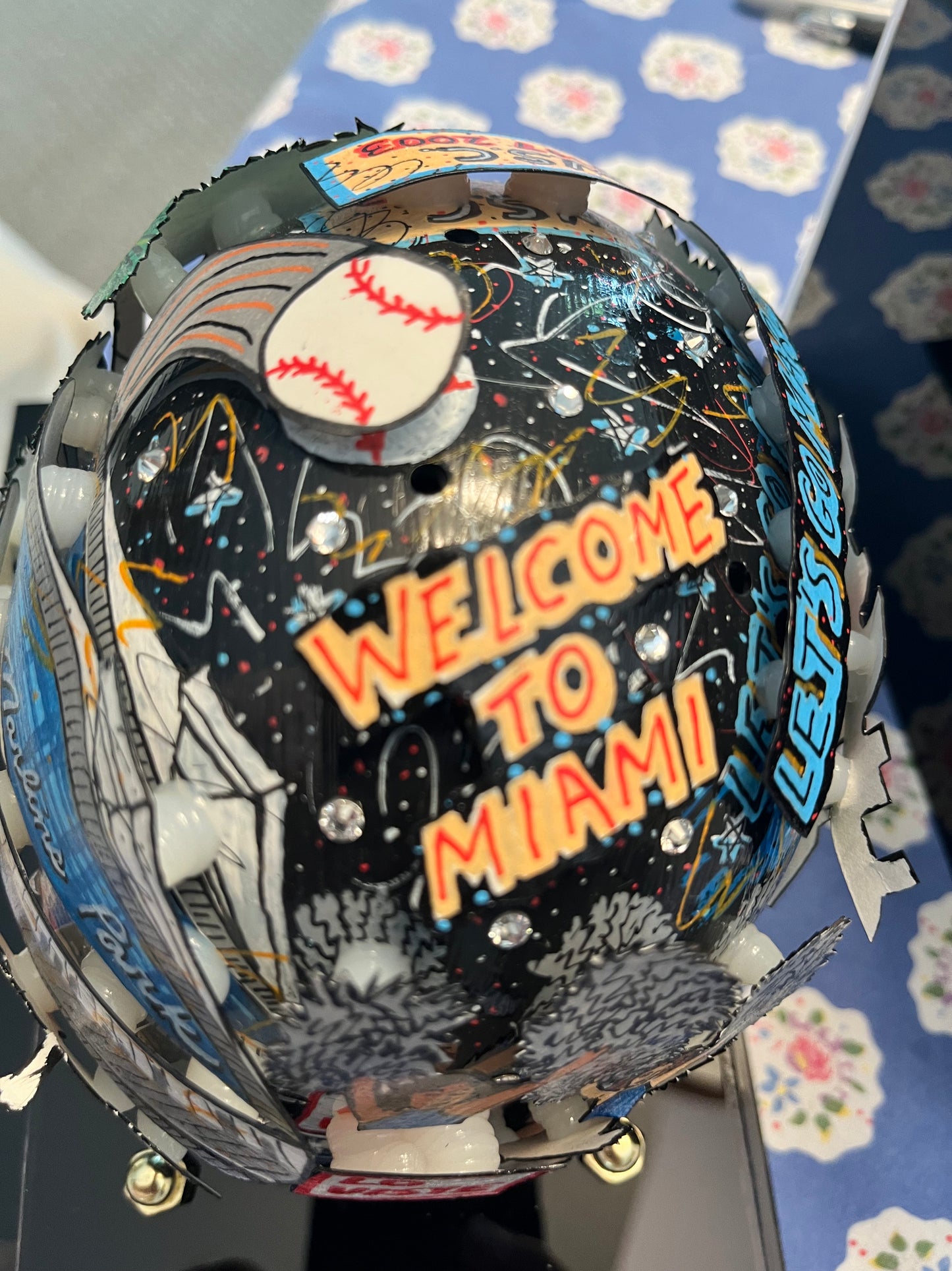 Miami Marlins Original Mini Helmet