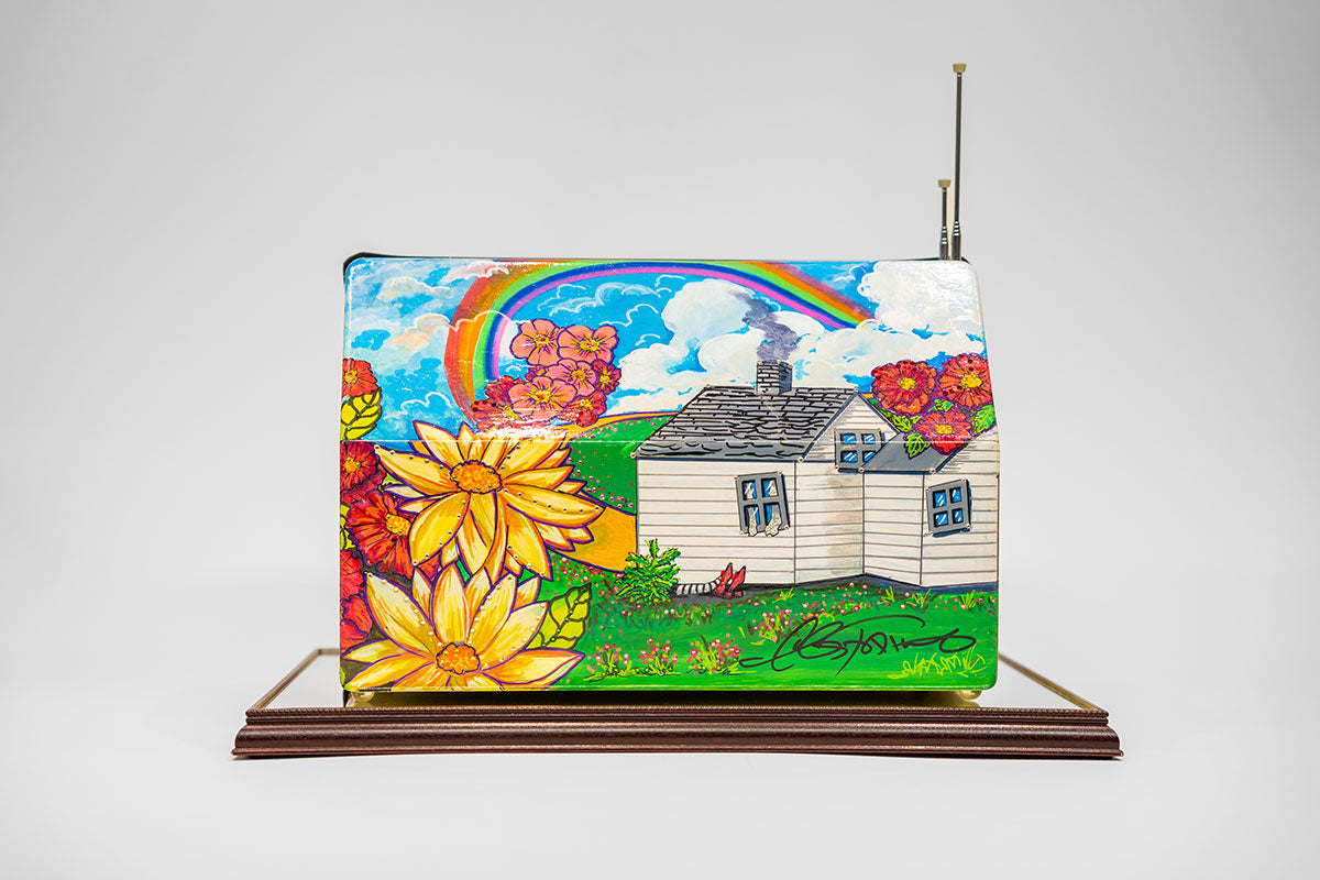 Wizard of Oz Hand Painted TV Sculpture