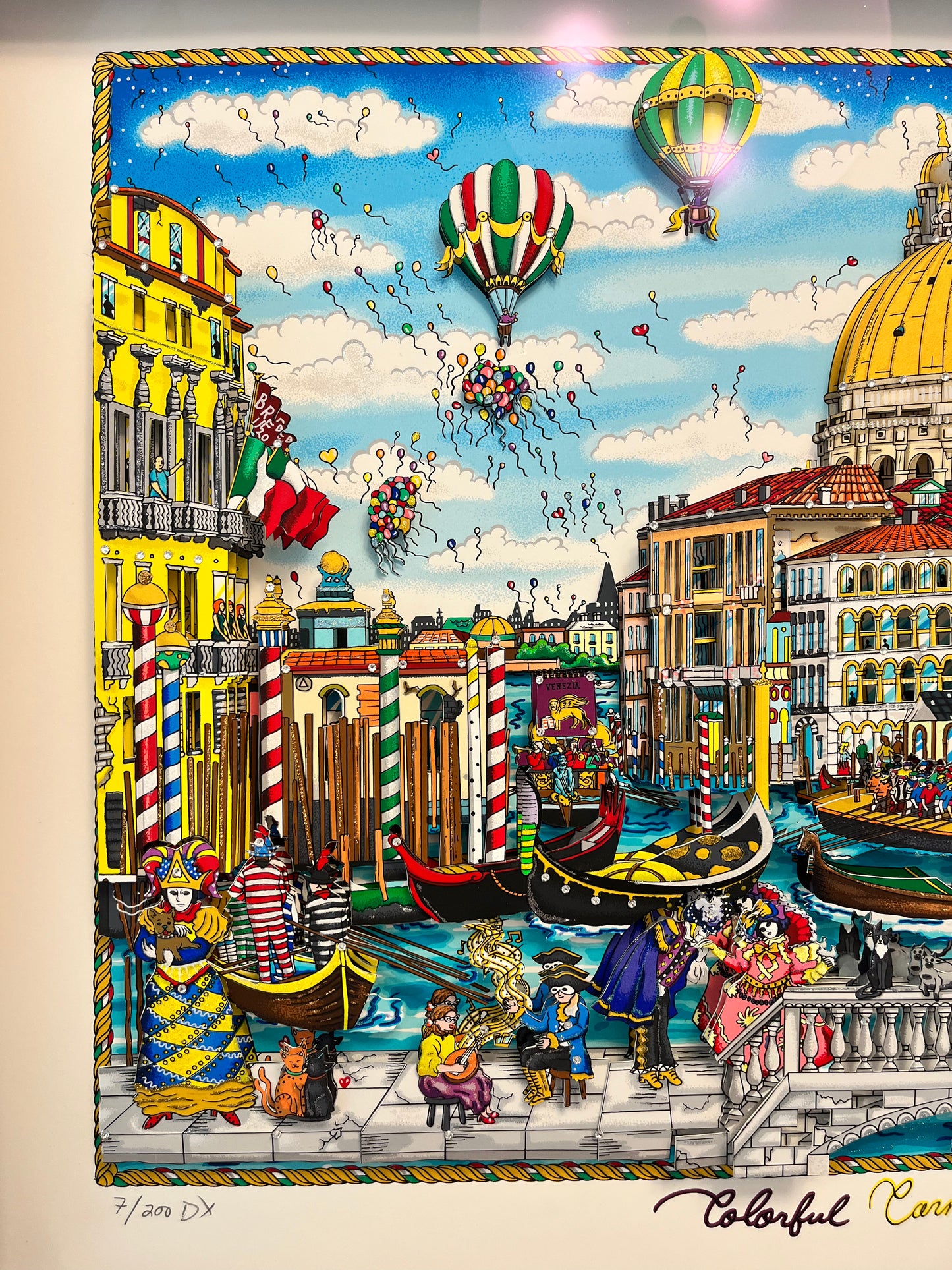 Colorful Carnival in Venice