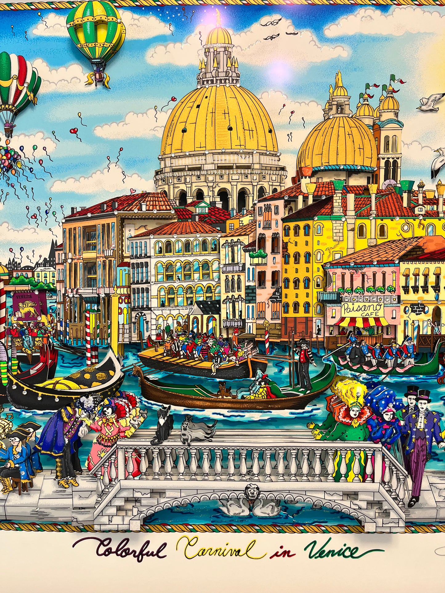 Colorful Carnival in Venice