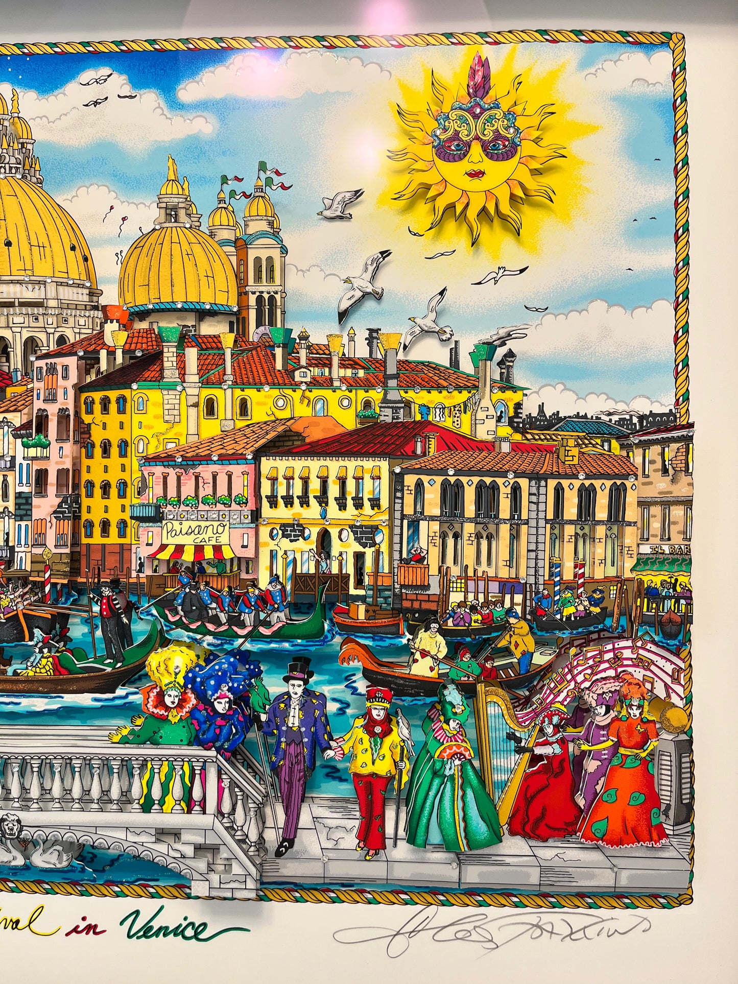 Colorful Carnival in Venice