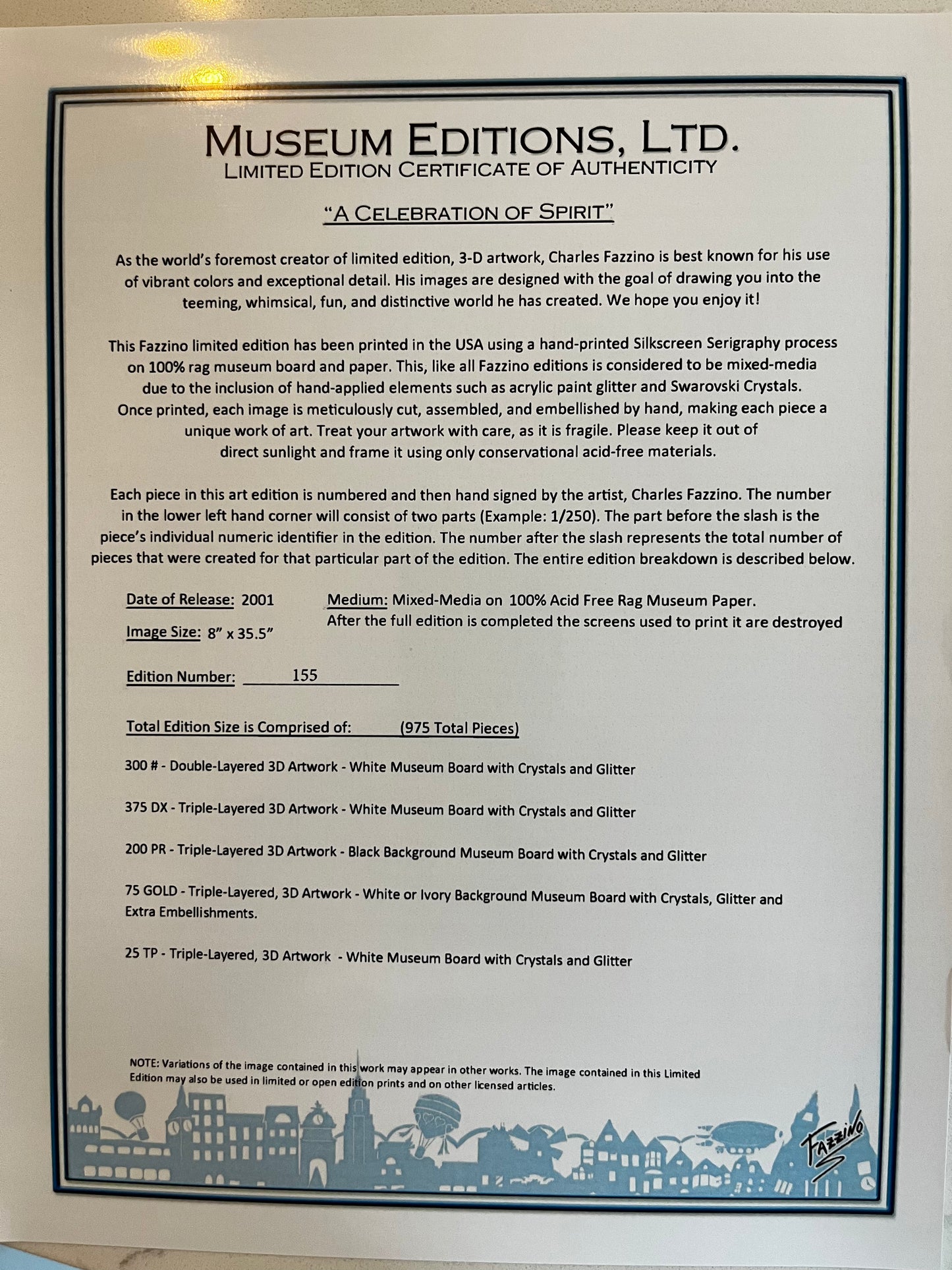 Celebration of Love, Life, Heritage and Spirit Series