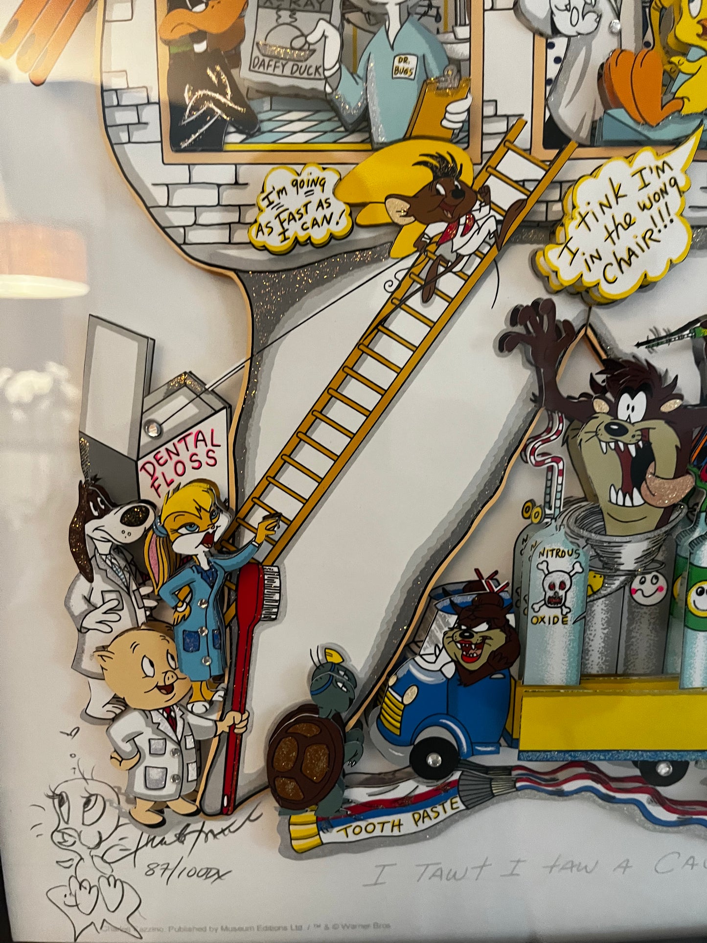 I Tawt I Taw a Cavity #87/100 DX