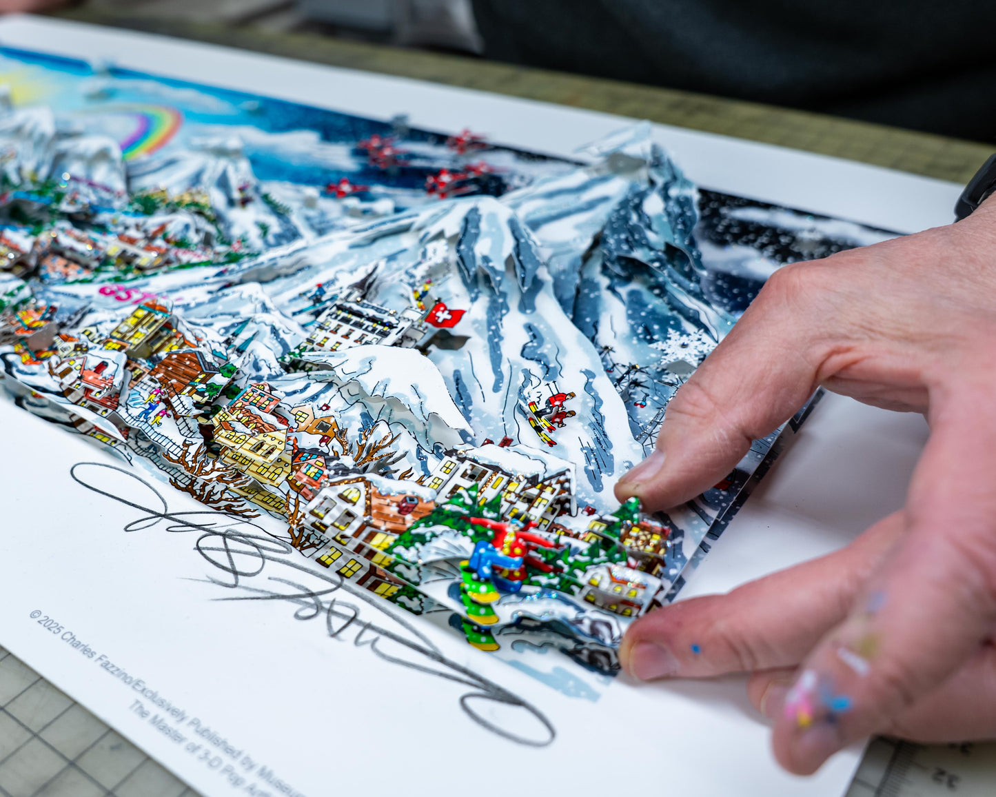 Winter Wonderland in the Swiss Alps