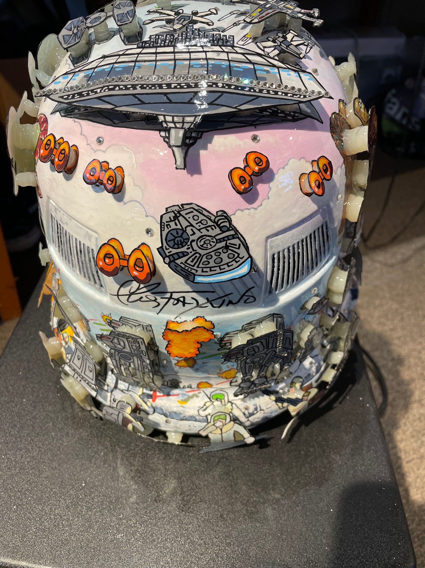 Stormtrooper Unique Helmet Sculpture