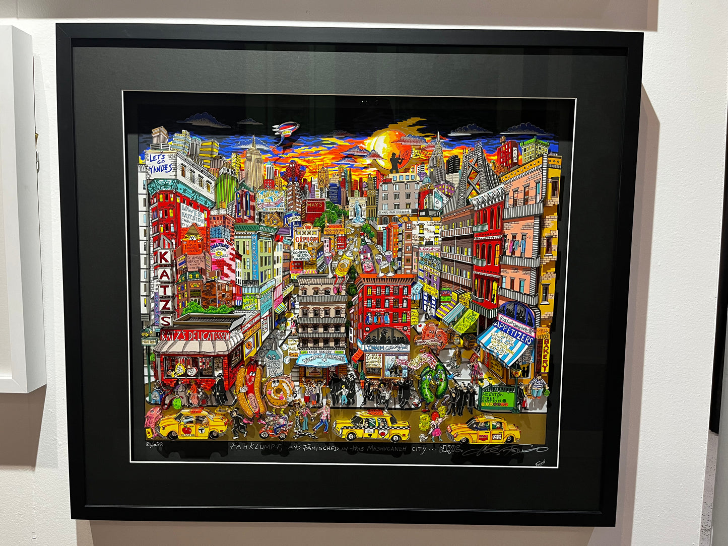 Fahklumpt and Famisched in This Meshugenah City...NYC