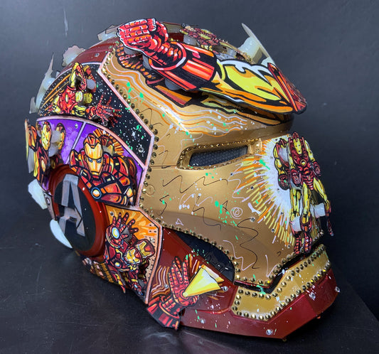 Iron Man Unique Helmet Sculpture