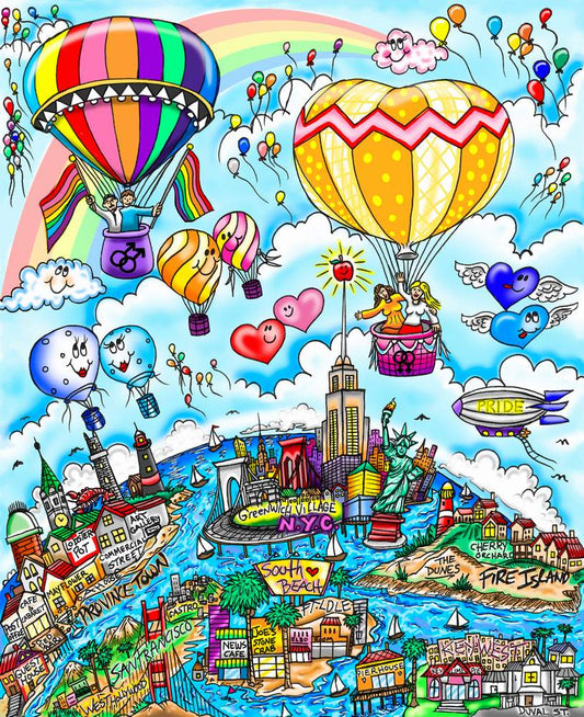 Rainbows and Balloons of Many Colors