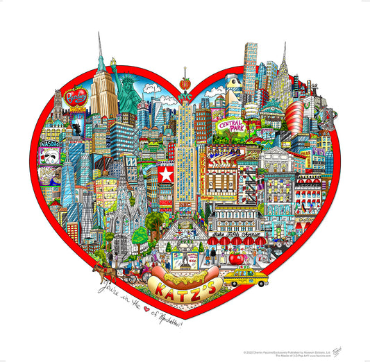 You're in the Heart of Manhattan Artist Proof
