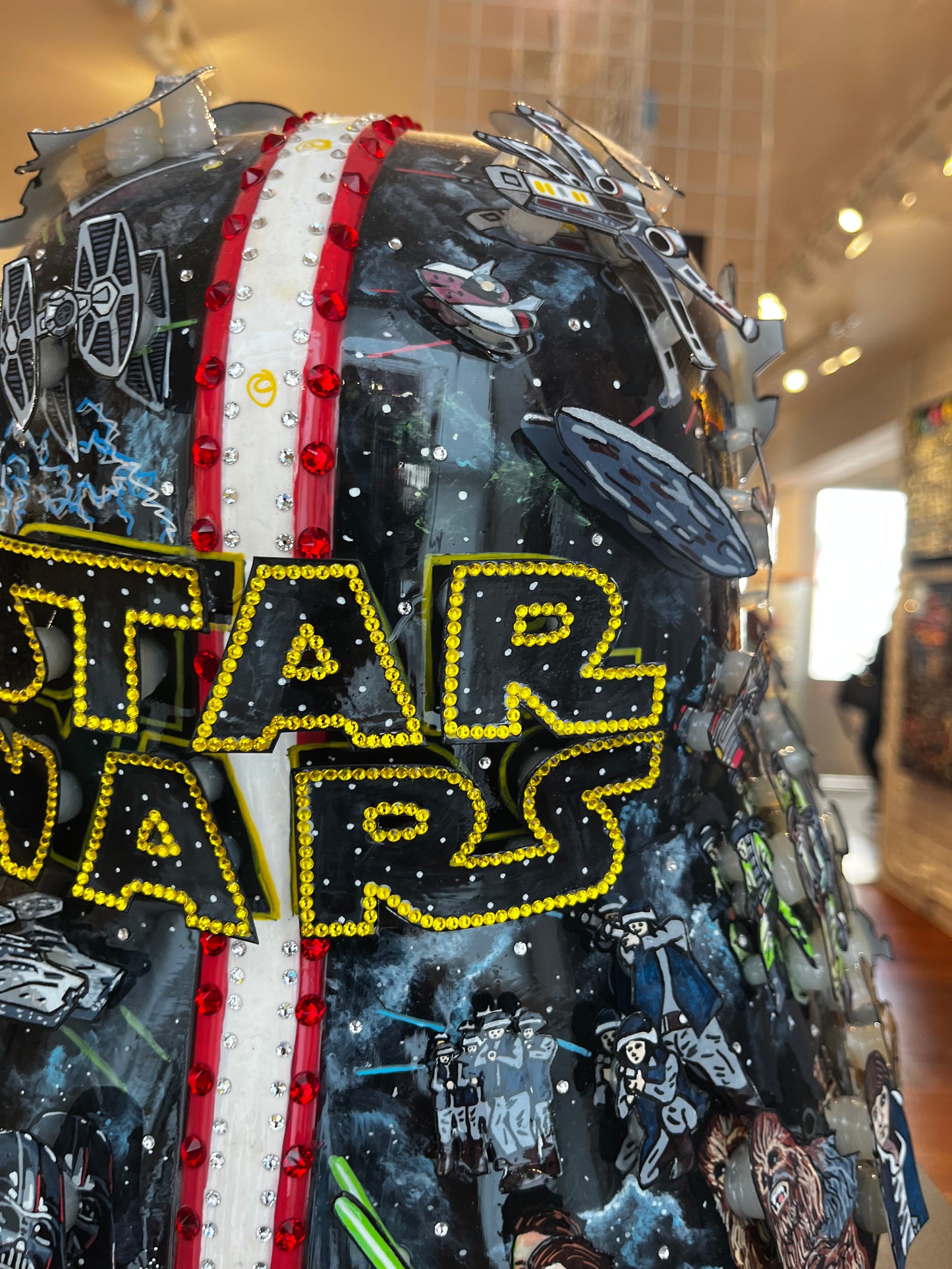 Death Vader Unique Helmet Sculpture