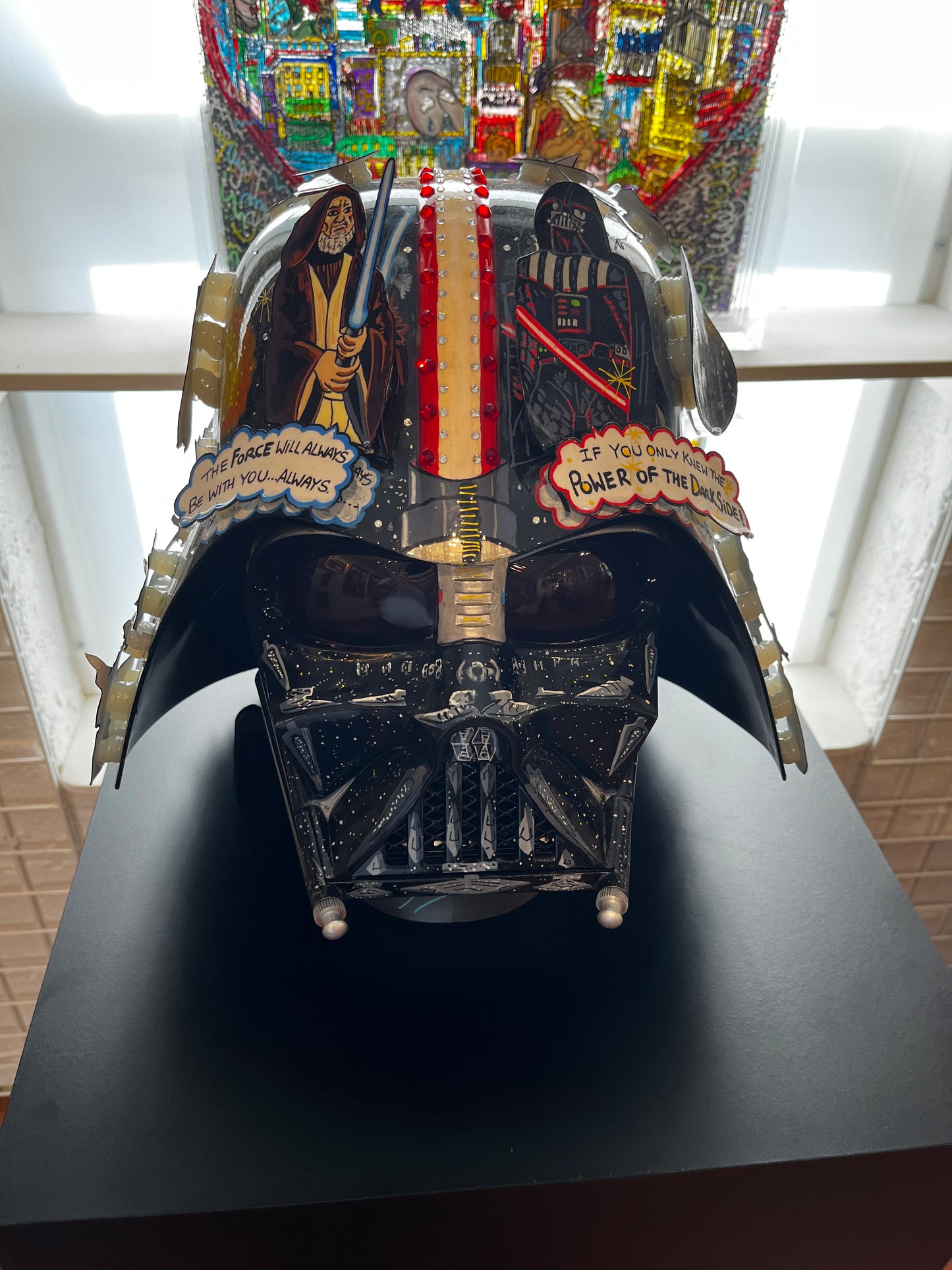 Death Vader Unique Helmet Sculpture
